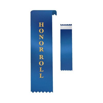 2"x8" Badge Ribbon with Adhesive Strip