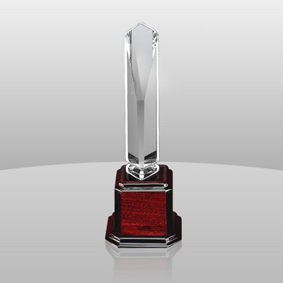 Elegant Obelisk Award (13"x4"x4")