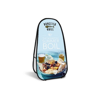 Pop Out Banner - Vertical 2 Sided (4ft x 7ft)