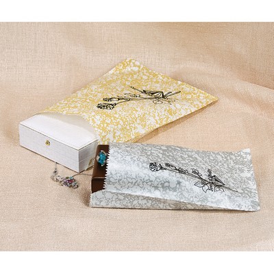 Silver Tone Paper Bag (5"x7")