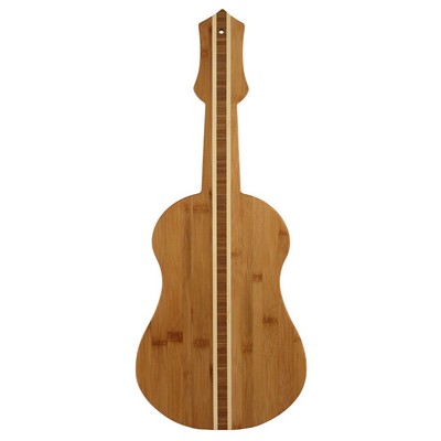 9" x 22" - Bamboo Guitar Cutting Boards Wood