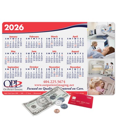Origin'L Fabric® Heavy Duty Fabric Calendar Counter Mat-11"x17"x1/8"