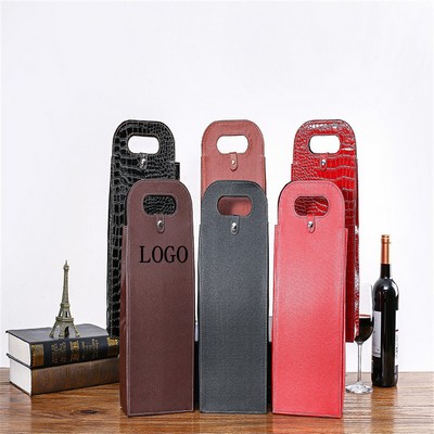 Red Wine Bottle Tote Bag