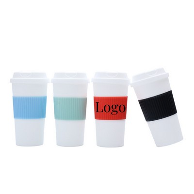 24 oz Silicone Straw Cup