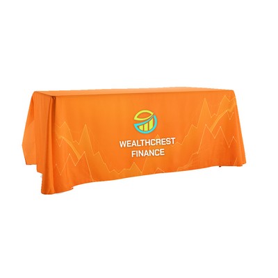 8' Monza™ Water Resistant Tablecloth, Dye Sublimation Print