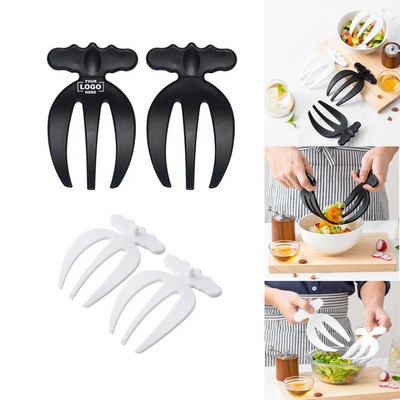 2 Pieces of High-Quality Plastic Salad Hands.