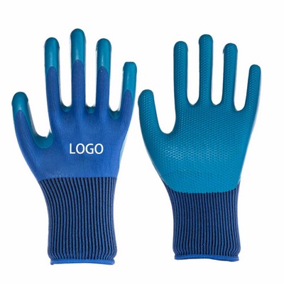 Polyester Anti - slip Protective Gloves