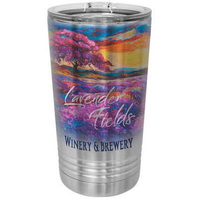 Stainless Steel Sublimatable 16 oz. Polar Camel Pint