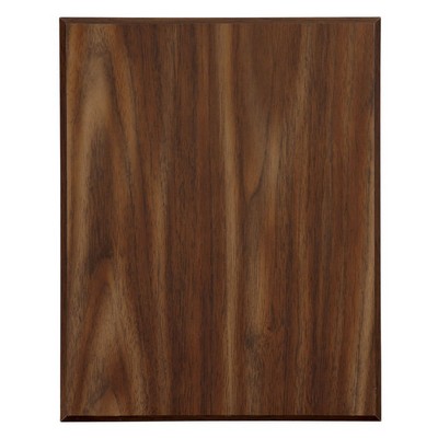 6" x 8" Value 45 Degree Bevel Edge Walnut Finish Plaque