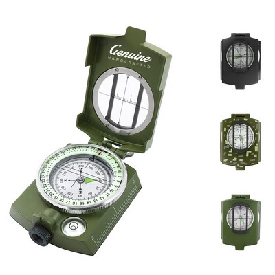 Heavy Duty Luminous Metal Military Compass