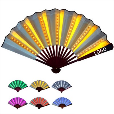 Led Luminous Folding Fan