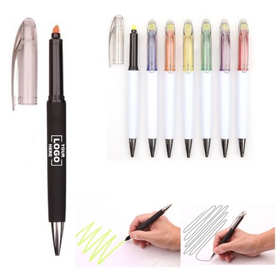 Ballpoint Pen and Highlighter Set(Free Shipping)