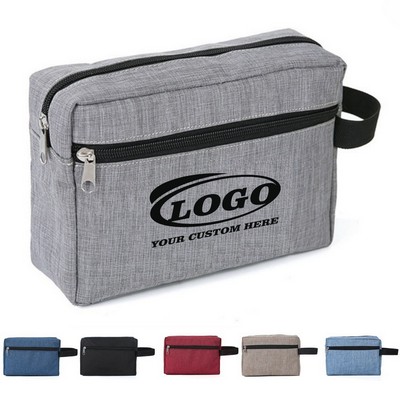 Travel Toiletry Bag With Carry Handle