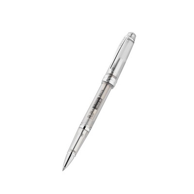 Cross® Bailey Light™ Translucent Clear Resin with Chrome-Plated Appointments Rollerball Pen