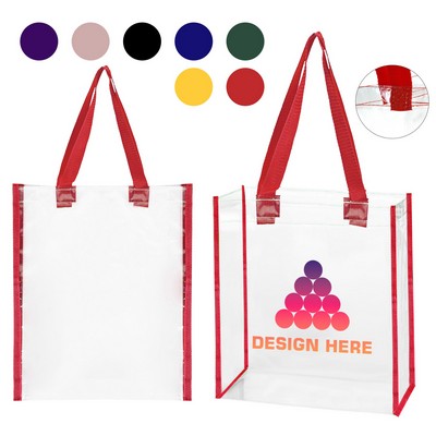Full Color Stadium Clear Tote