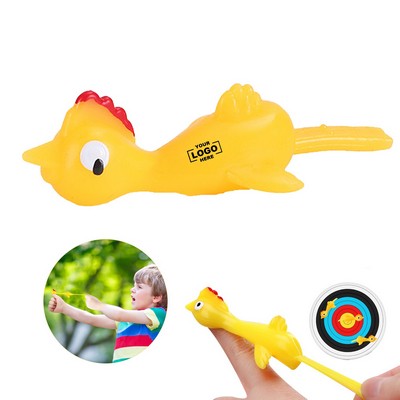 Stress Relief Rubber Chicken Toy.
