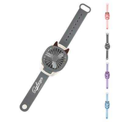 Portable Rechargeable Mini Wristband Fan