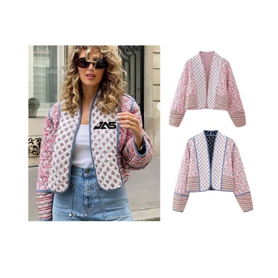 Printed Cotton Coat