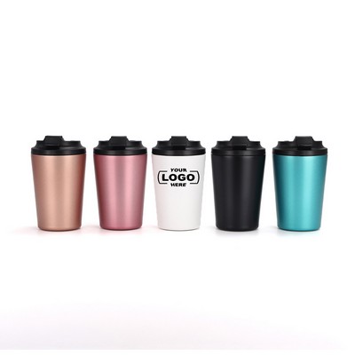 Stainless Steel 12oz Travel Coffee Tumbler