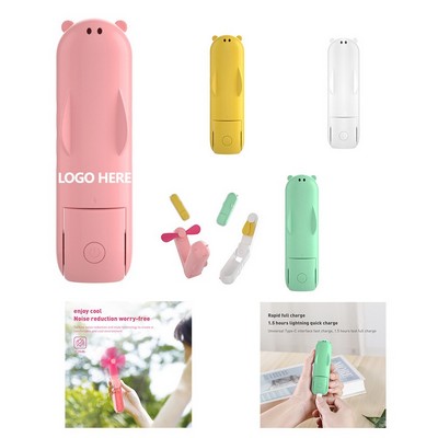 USB Rechargeable Small Pocket Handheld Fan