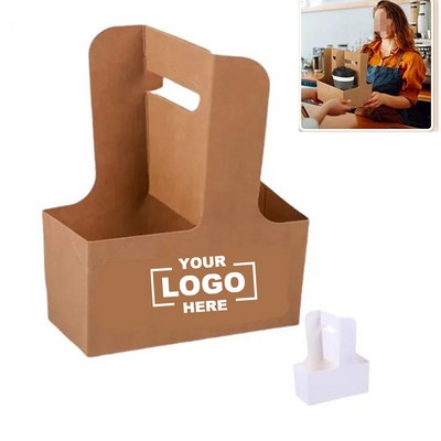 Kraft Paperboard Small Drink Carrier