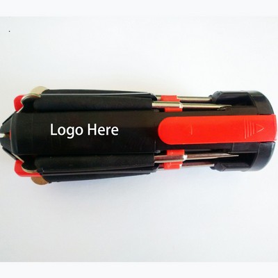 8-In-1 Multi Screwdriver Tool With Led
