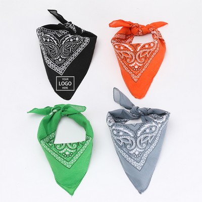 Paisley Cowboy Head Wrap Bandanas