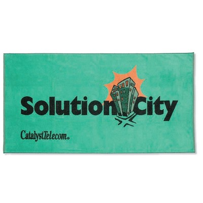 Custom Woven Beach Towel (34"x60")