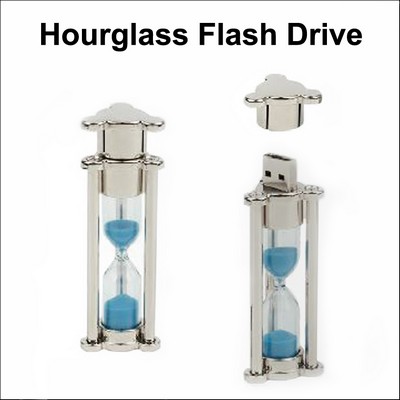 Hourglass Flash Drive - 2GB Memory No Extra Tariff