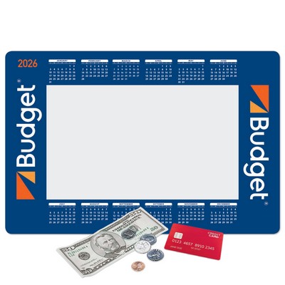 Frame-It Flex® Peel&Place® Ultra Thin Window Calendar Counter Mat-10"x15"x.015"