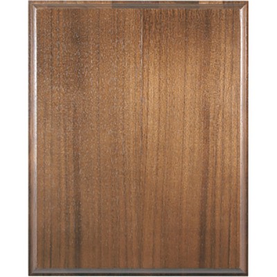 8" x 10" 45 Degree Bevel Edge Genuine Walnut Plaque