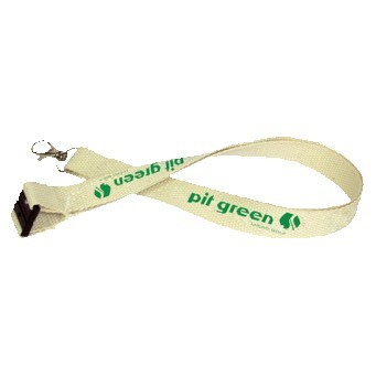 Organic Cotton Lanyard-1/2" W x 18" Long