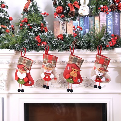 Christmas Stocking Socks (7.87"x 3.94")