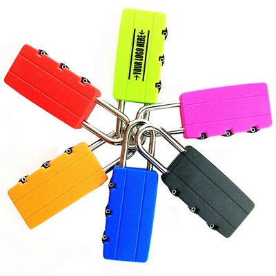 Mini Luggage Combination Locks Padloc for Suitcases Bags