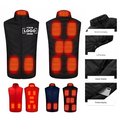 Unisex USB-Heated Jackets: Winter Warmth with Windproof Design(Free Shipping)