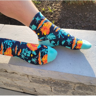 Custom Quarter Crew Socks