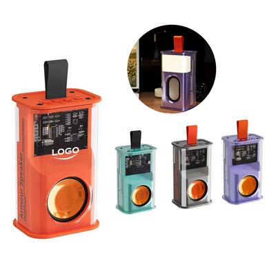Transparent Mech-Style Bluetooth Speaker