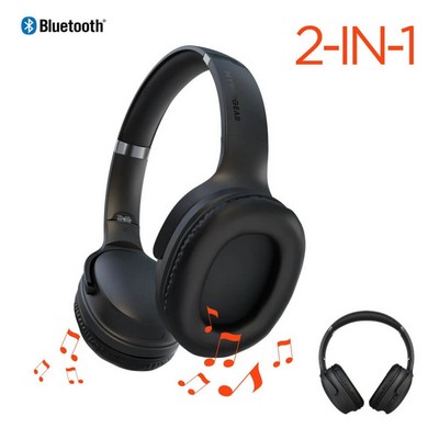 HyperGear Flip 2-in-1 Wireless Headphones + Speaker