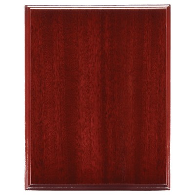 5" x 7" High Gloss Mahogany Finish Plaque