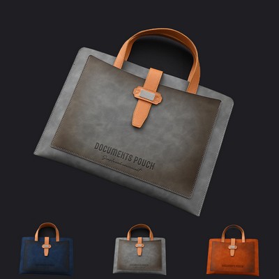 Leather Business Briefcase