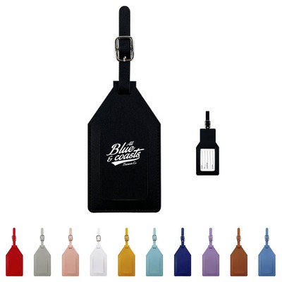 PU Leather Luggage Tag