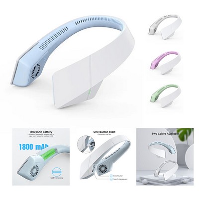 Portable Adjustable Bladeless Neck Fan