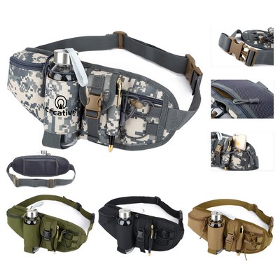 Tactical Fanny Pack w/Bottle Holder