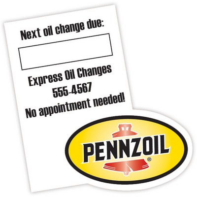 Re-Stick-It Decal (3"x3") Eye Chart W/Oval