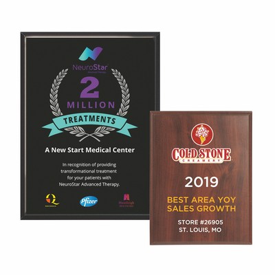 6" x 8" Full Color Direct Print Plaque
