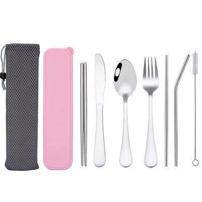 7 Piece Flatware Set (10"x 2.4")