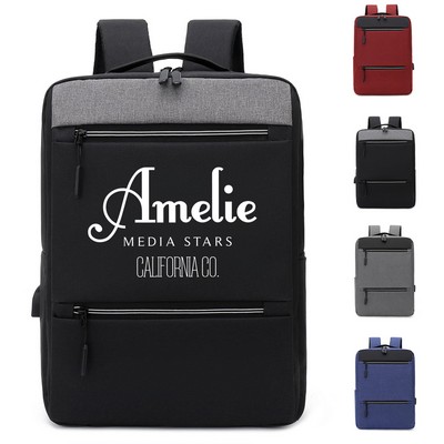 Laptop Backpack w/Usb Interface