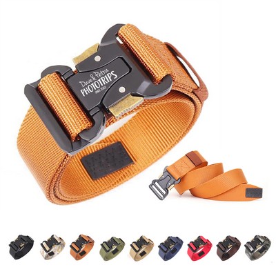 Elastic Military Tactical Belt