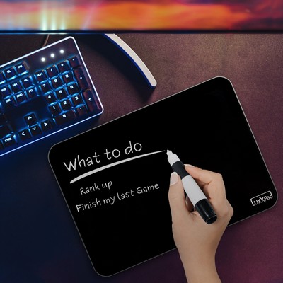 10"x14" LuxxPad Pro Glass Mouse Pad