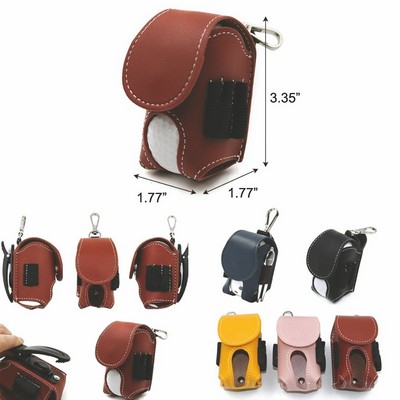 Custom Logo Travel Golf Ball Pouch